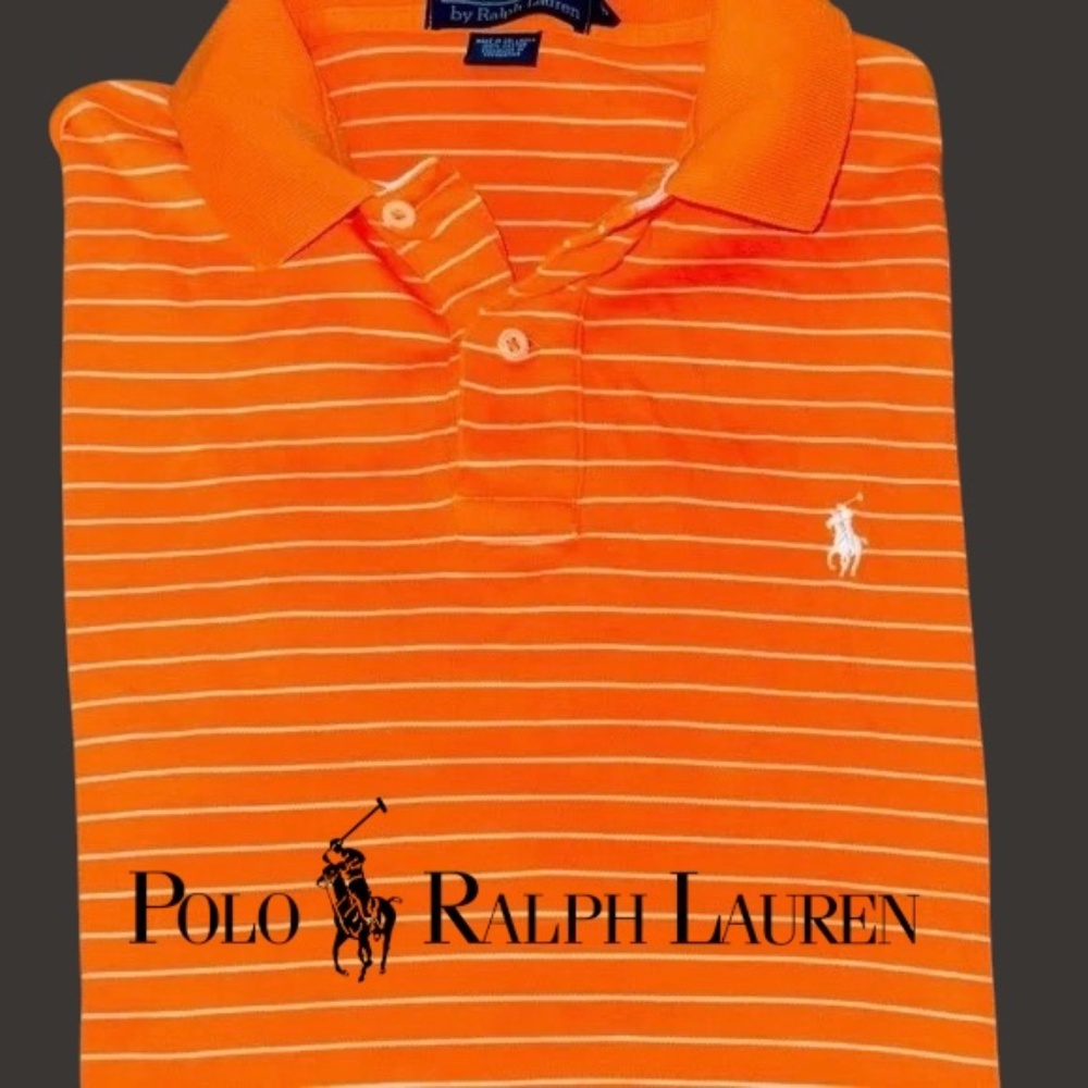 2 Orange Ralph Lauren Men’s Medium Regular Polo